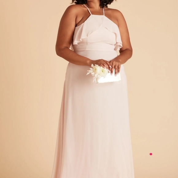 Birdy Grey pink formal maxi dress sz Medium - Picture 2 of 13